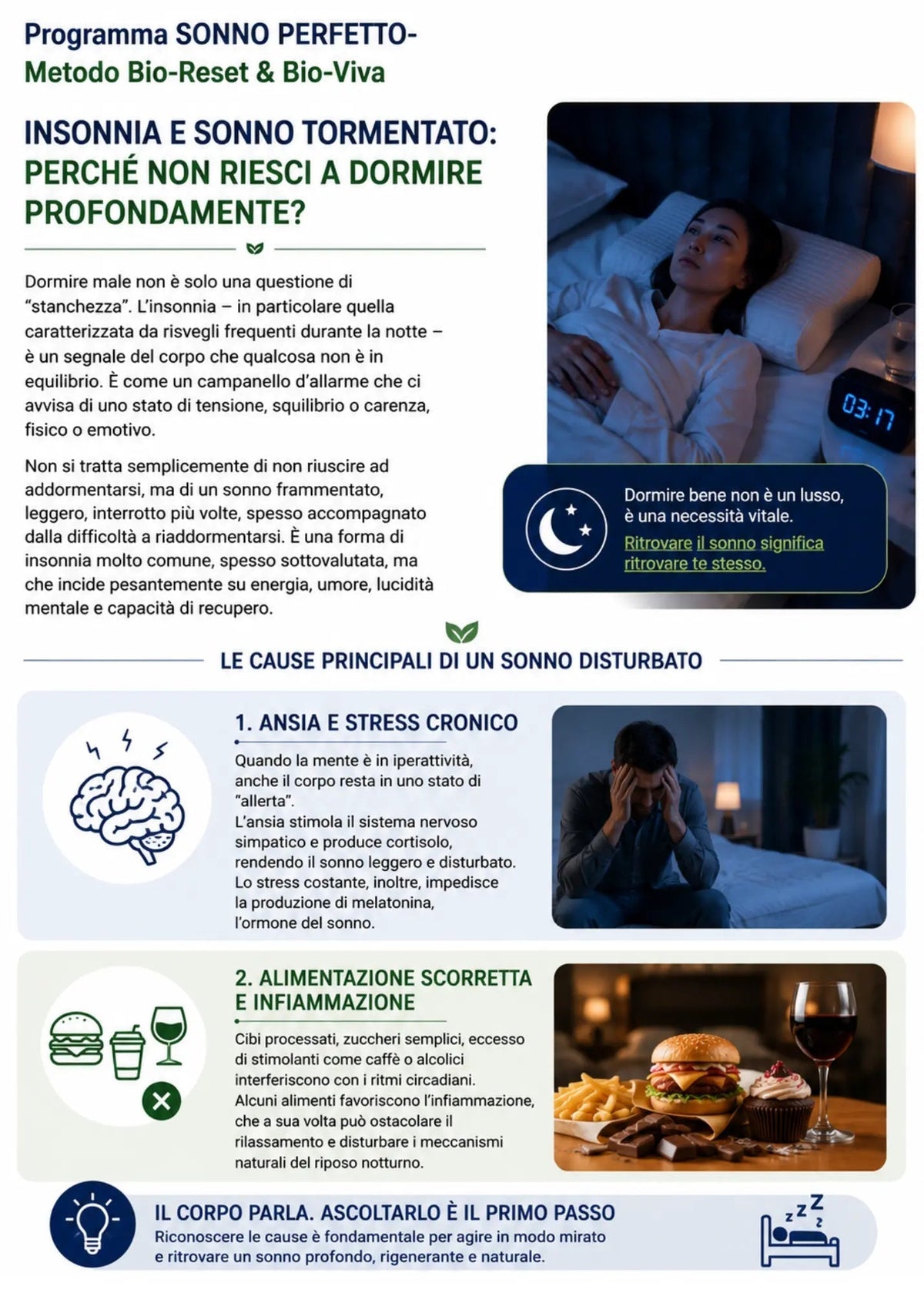 Come dormire meglio - Guida digitale completa Prodotto digitale Bio-Viva Bio-Viva