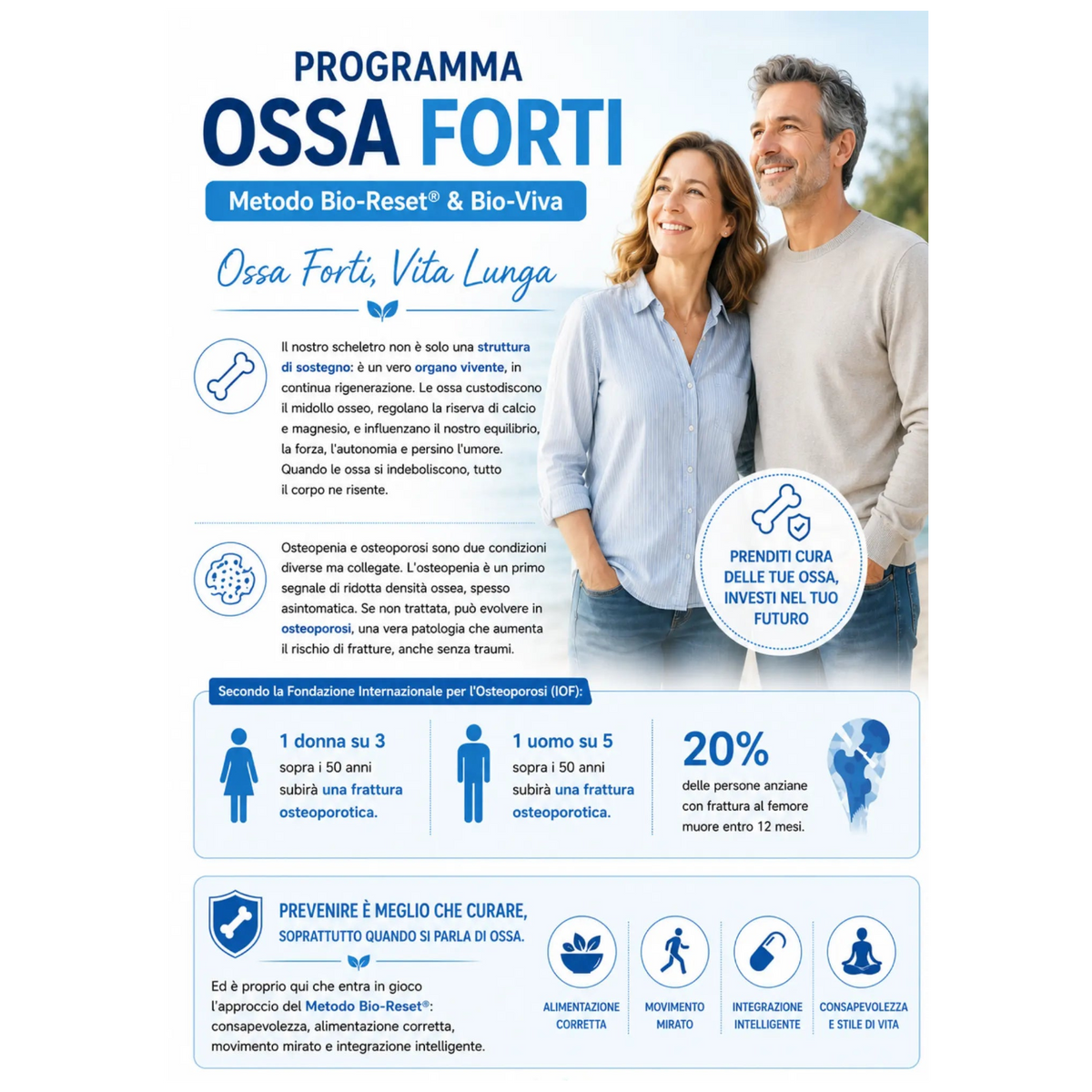 Come mantenere le ossa forti - Guida digitale completa Prodotto digitale Bio-Viva Bio-Viva