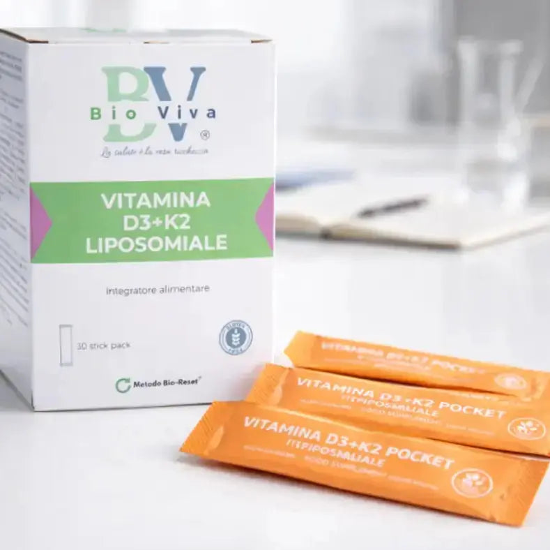 vitamina d3+k2 liposomiale bio-viva