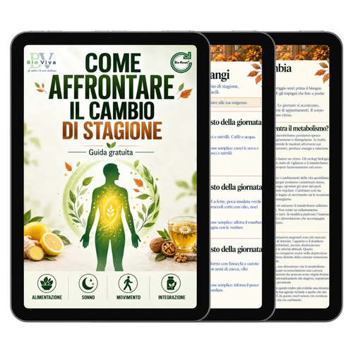 Come affrontare il cambio di stagione - Guida digitale completa  Prodotto digitale Bio-Viva Bio-Viva