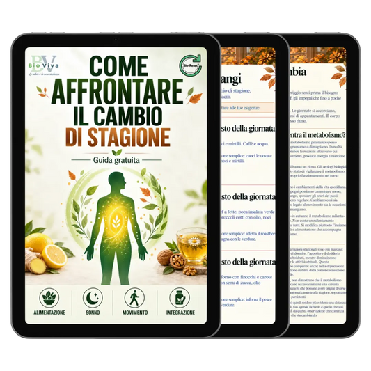 Come affrontare il cambio di stagione - Guida digitale completa  Prodotto digitale Bio-Viva Bio-Viva