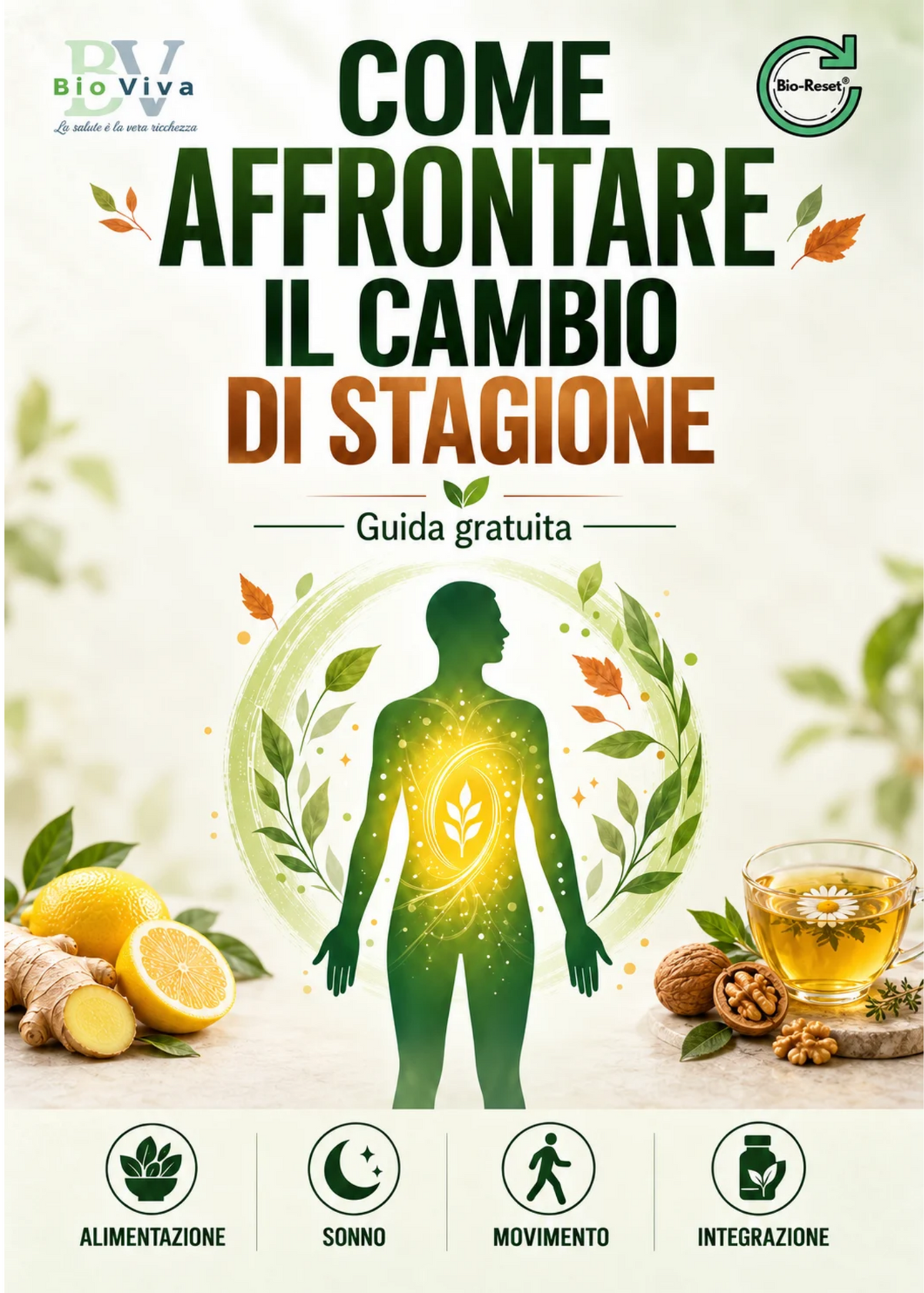 Come affrontare il cambio di stagione - Guida digitale completa  Prodotto digitale Bio-Viva Bio-Viva