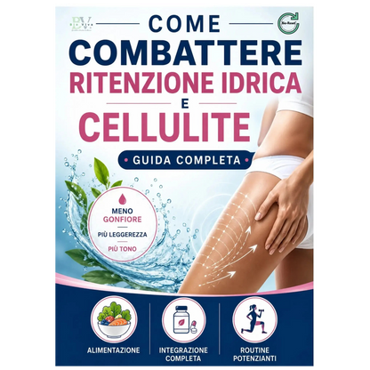 Come combattere ritenzione idrica e cellulite - Guida digitale completa  Prodotto digitale Bio-Viva Bio-Viva