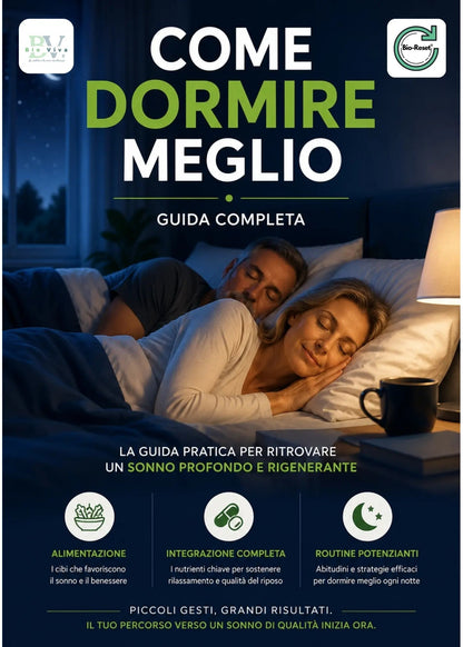 Come dormire meglio - Guida digitale completa  Prodotto digitale Bio-Viva Bio-Viva