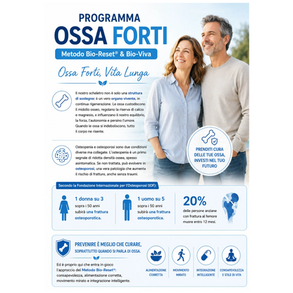 Come mantenere le ossa forti - Guida digitale completa  Prodotto digitale Bio-Viva Bio-Viva