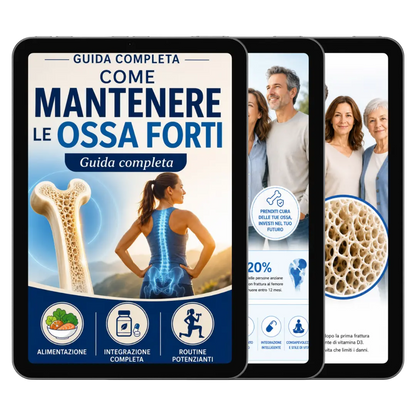 Come mantenere le ossa forti - Guida digitale completa  Prodotto digitale Bio-Viva Bio-Viva