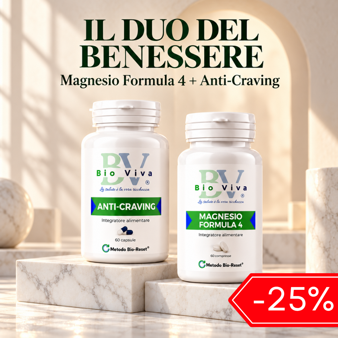Duo Anticraving e Magnesio Formula 4   Bio-Viva Bio-Viva