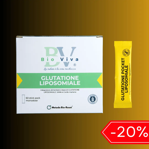 Glutatione Liposomiale antiossidante incredibile