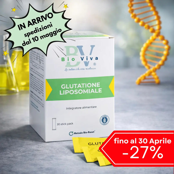 Glutatione Liposomiale antiossidante incredibile  INTEGRATORE Bio-Viva Bio-Viva