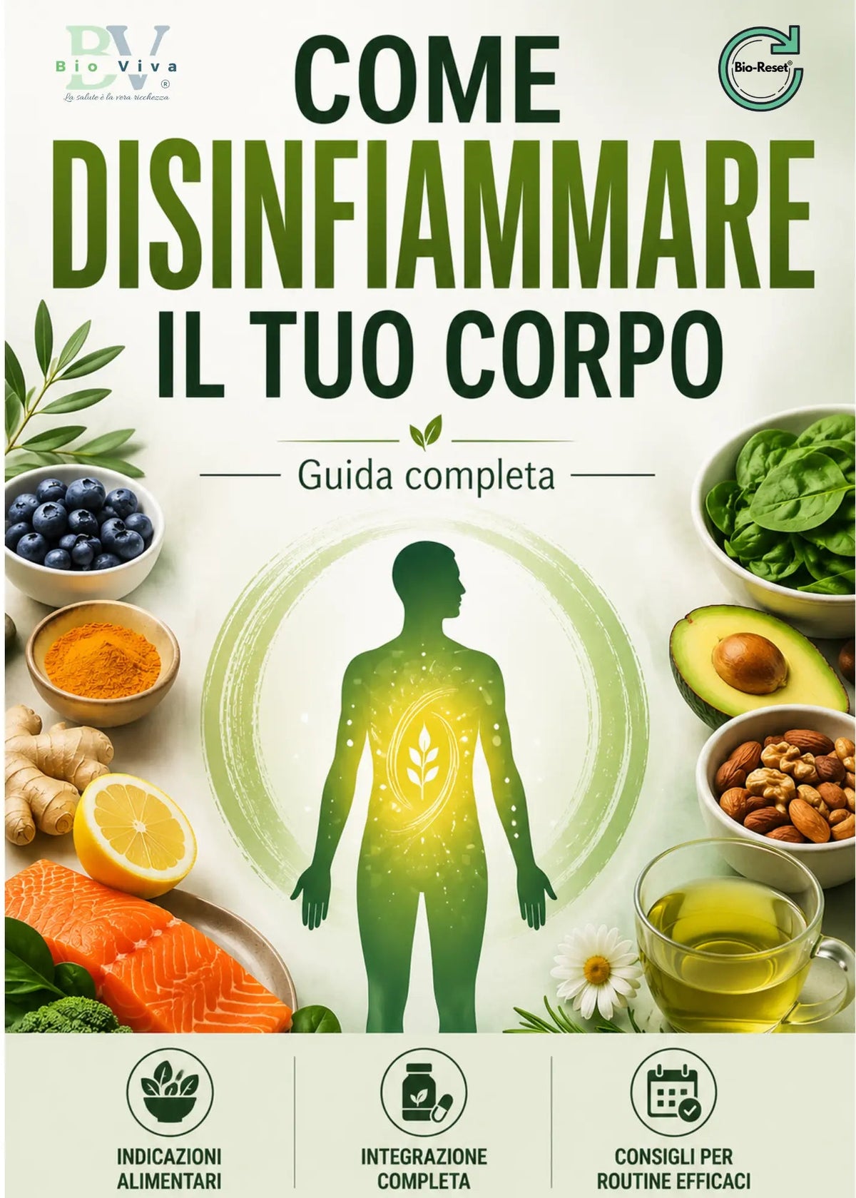 Guida Digitale | Come disinfiammare il tuo corpo grazie a Bio-Viva e il Metodo Bio-Reset  Prodotto digitale Bio-Viva Bio-Viva