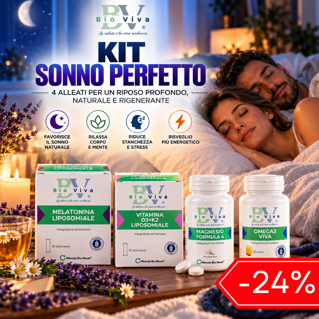 Kit Sonno Perfetto e Sereno | Kit risparmio | Bio-Viva  Programma Bio-Viva Bio-Viva