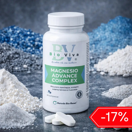 Magnesio Advance Complex stanchezza sonno ossa  INTEGRATORE Bio-Viva Bio-Viva