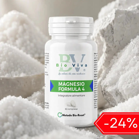Magnesio Formula 4 più efficacie più delicato - Bio-Viva