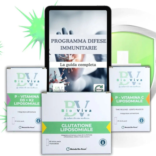 Programma Difese Immunitarie alte supporto completo di bio-viva  Programma difese immunitarie Bio-Viva Bio-Viva