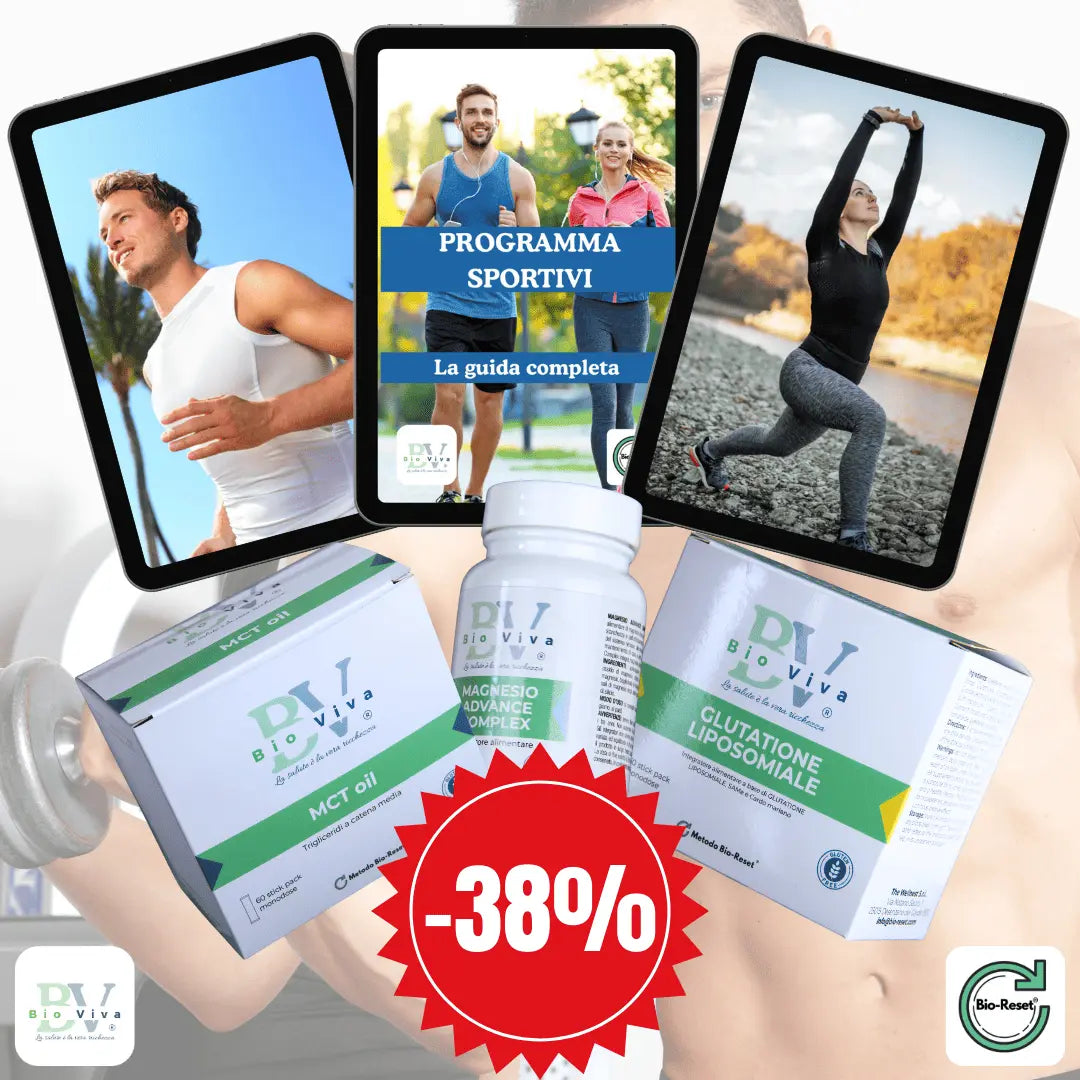 Programma Sportivi e Atleti – Energia e Recupero  Programma sportivi e atleti Bio-Viva Bio-Viva