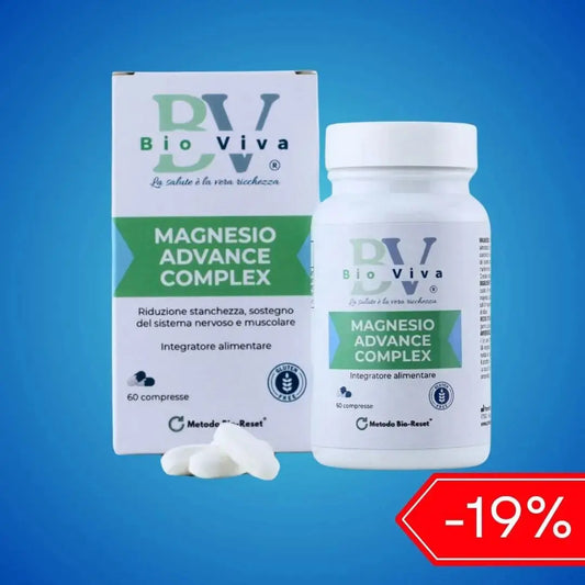 Magnesio Advance Complex stanchezza sonno ossa   Bio-Viva Bio-Viva