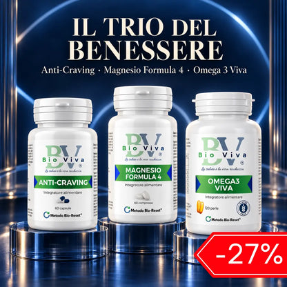TRIO Anticraving - Omega 3 Viva - Magnesium Formula 4