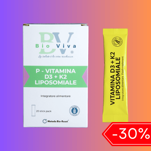 Vitamina D3 + K2 Liposomiale  Ossa e Immunità