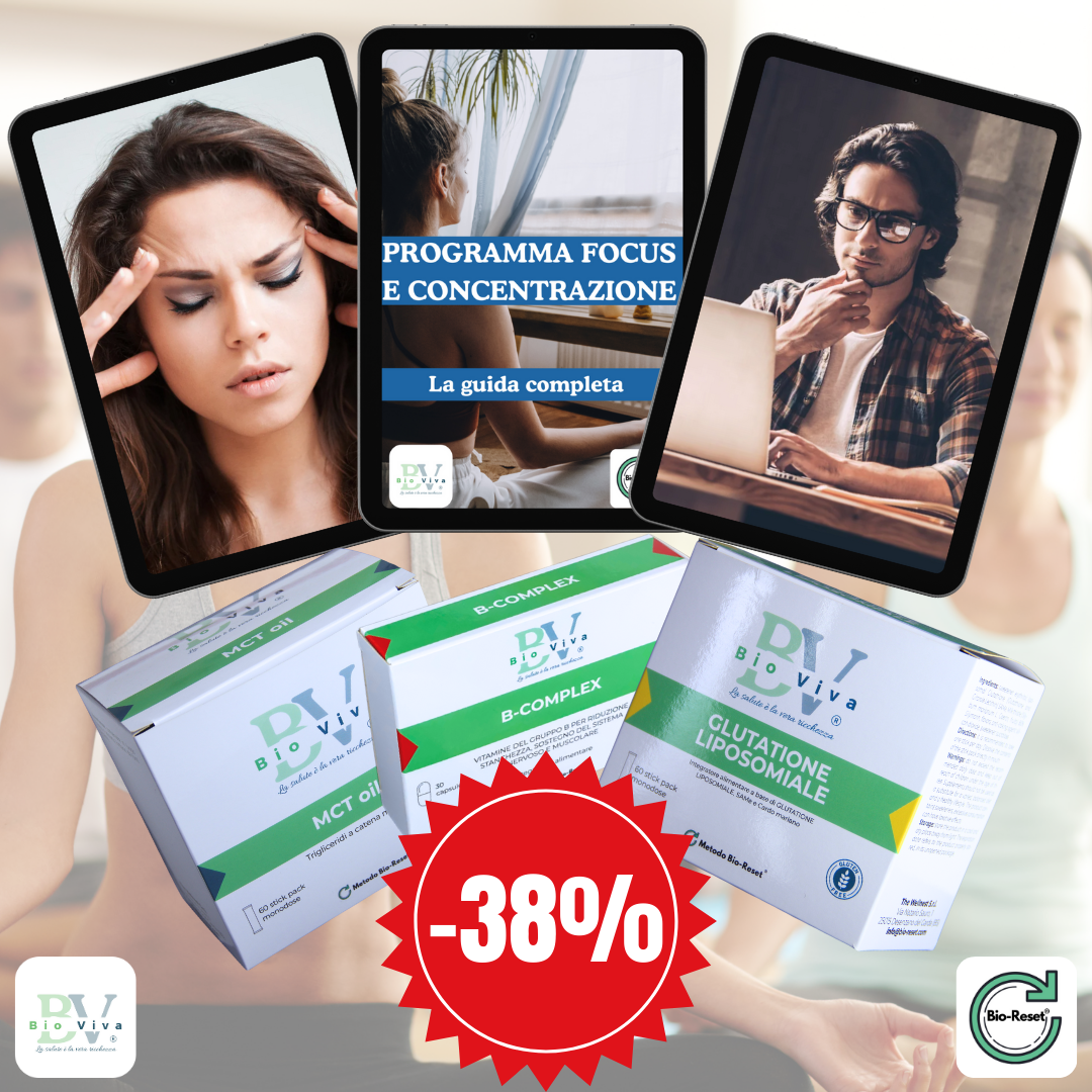 Programma Focus e concentrazione – Energia e forza di volontà - Bio-Viva