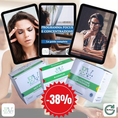 Programma Focus e concentrazione – Energia e forza di volontà - Bio-Viva