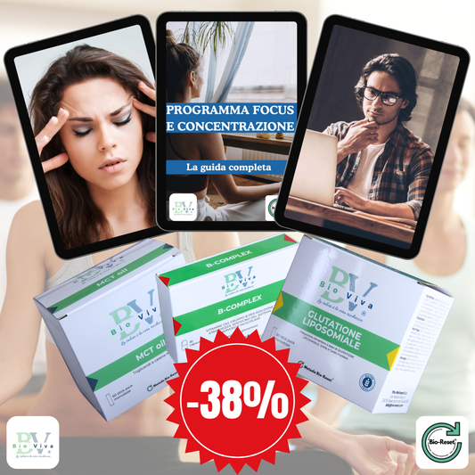 Programma Focus e concentrazione – Energia e forza di volontà - Bio-Viva